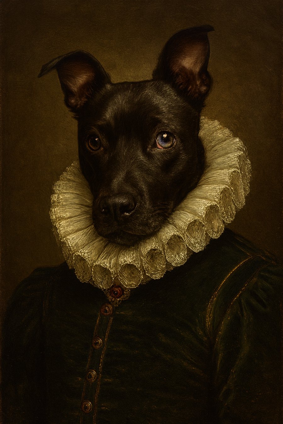 The Noble pet portrait